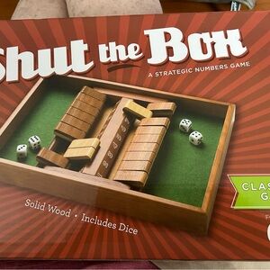 Shut the Box.  Game